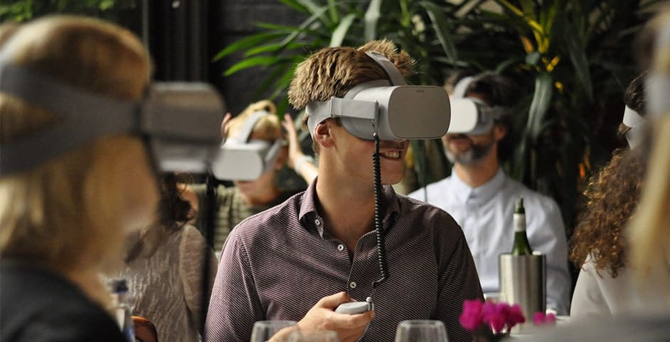 Virtual reality bedrijfsuitje diner Zwolle